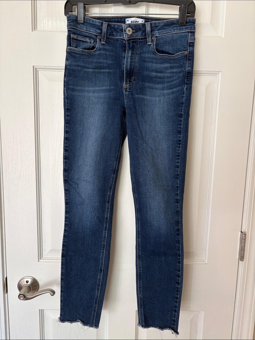 PAIGE Women’s Dark Blue Skinny Jeans